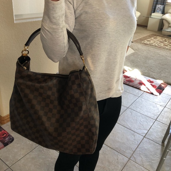 ❤️Sold❤️Authentic Louis Vuitton Portobello GM - Picture 5 of 6